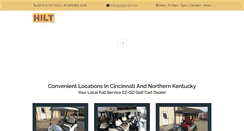 Desktop Screenshot of hiltcustomcarts.com